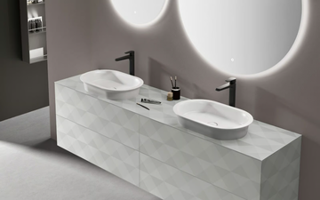ECLIPSE ECL02 - Suspended bathroom cabinet with drawers by Gruppo Geromin - view 3
